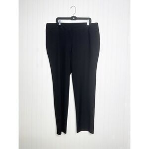 The Limited Collection Women's Black Dress Pants Slacks Straight Leg Size 16W